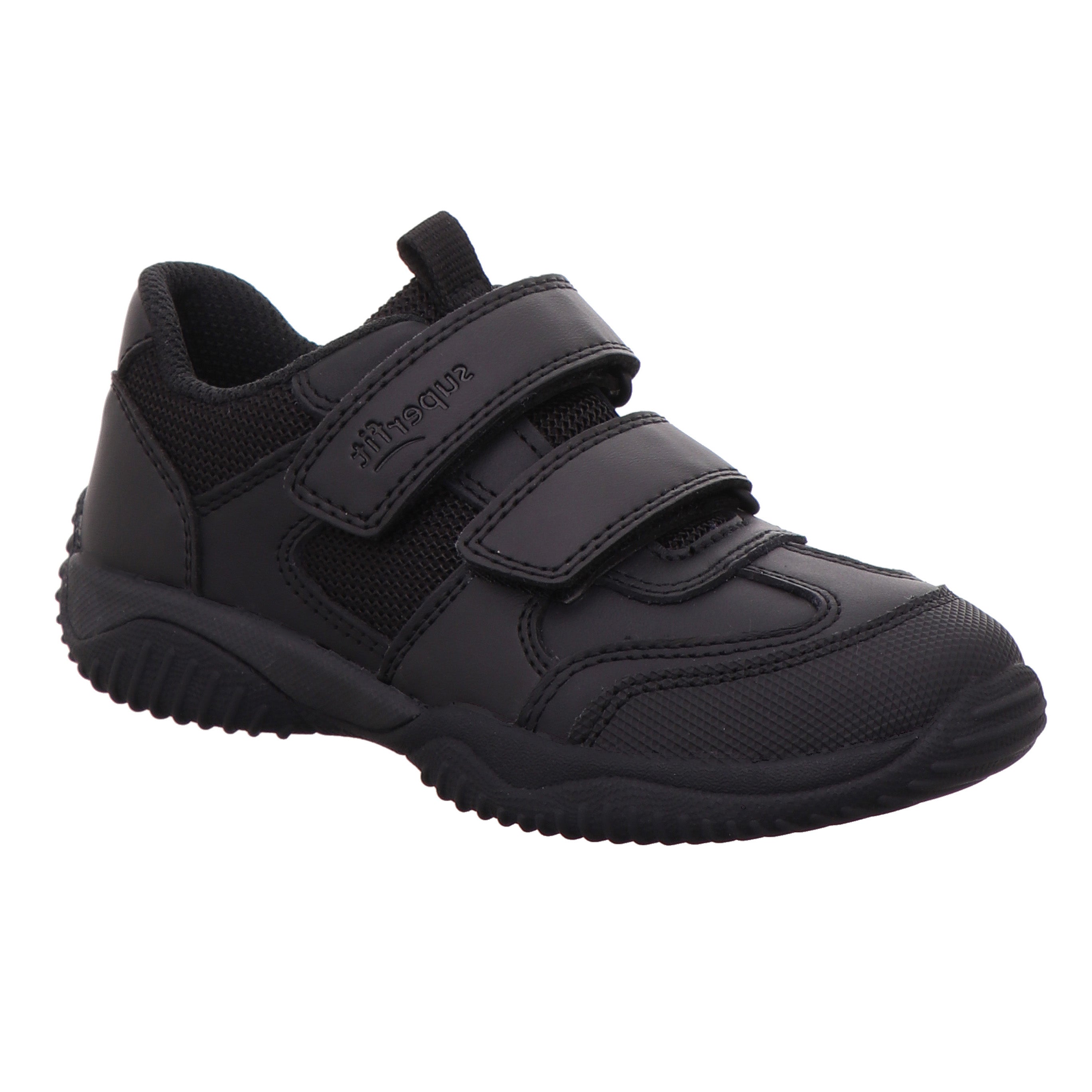 Superfit Storm 1-009383-0000 Black School Shoes