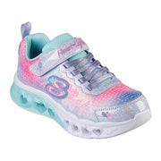 Skechers Flutter Hearts Lights 302315L LVMT Trainers