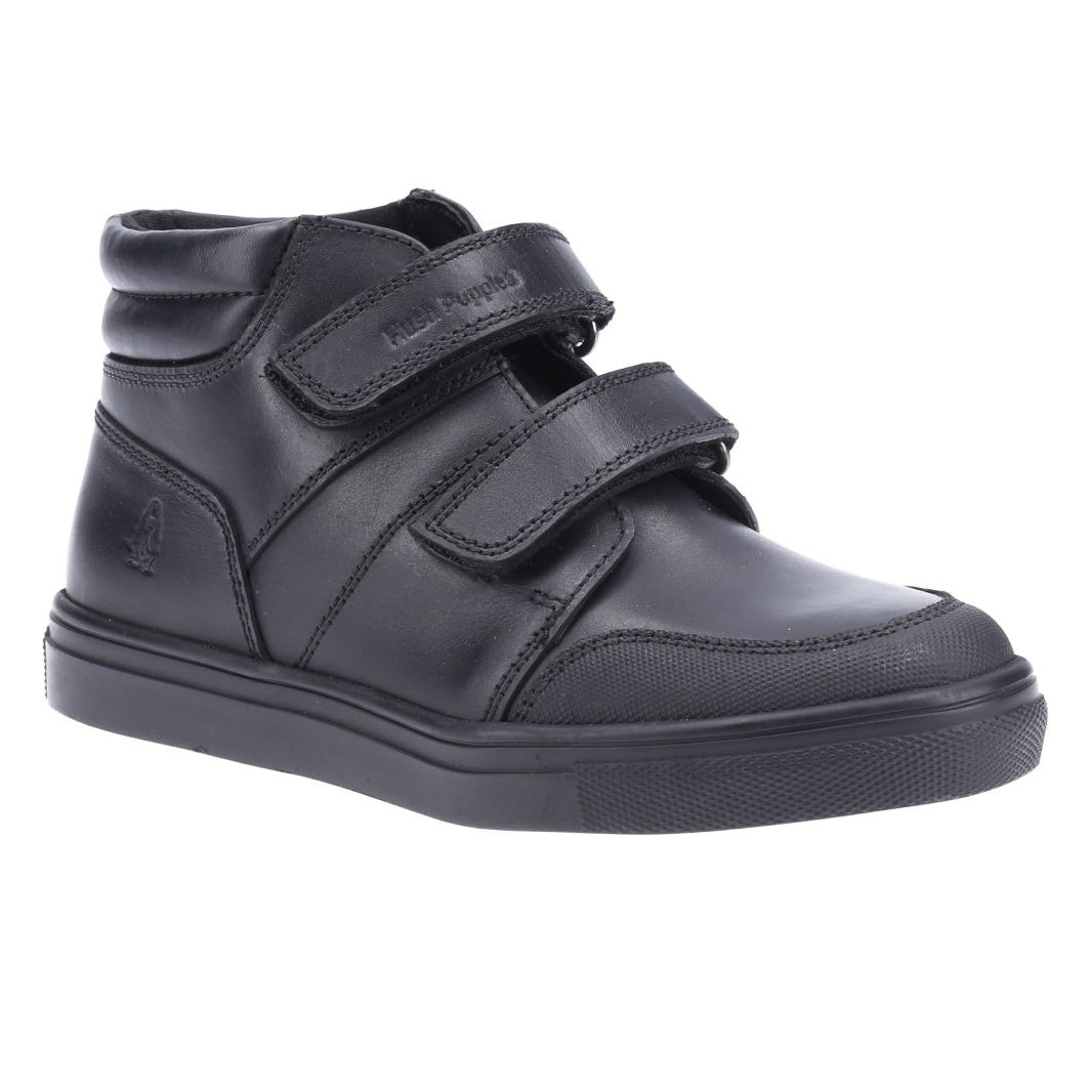 Hush Puppies Seth JNR 26000 Black School Shoes