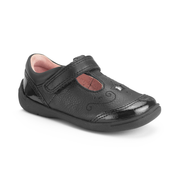 Startrite Dazzle 1708_7 Black School Shoes