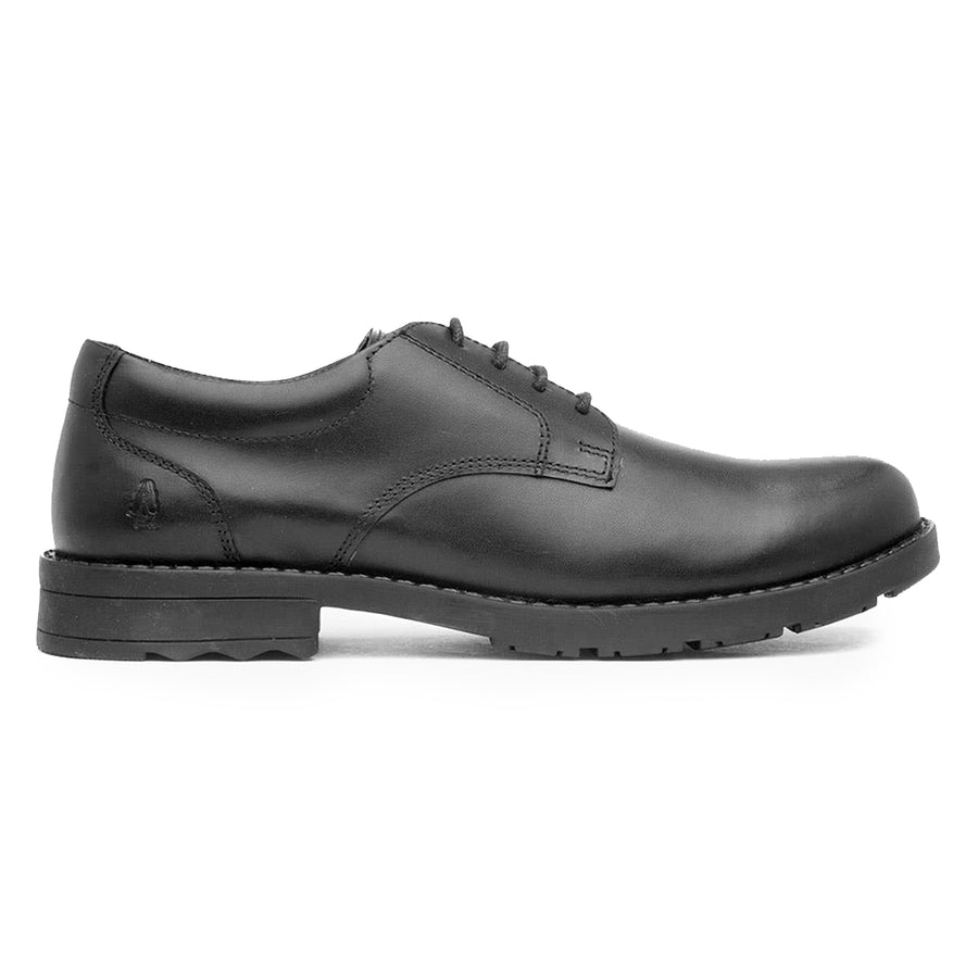 Hush Puppies Bruno SNR 39460-73604 Black School Shoes