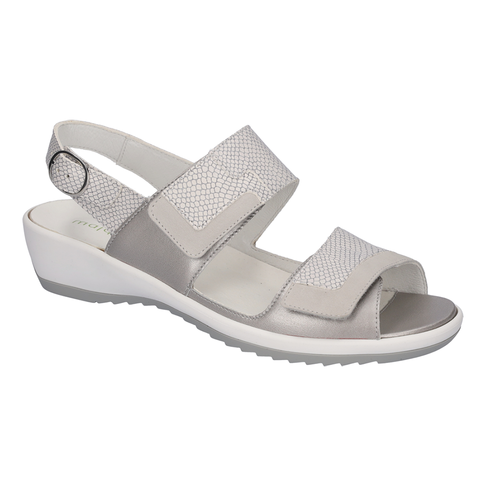 Waldlaufer Ginger 225017-402-573 Grey Sandals