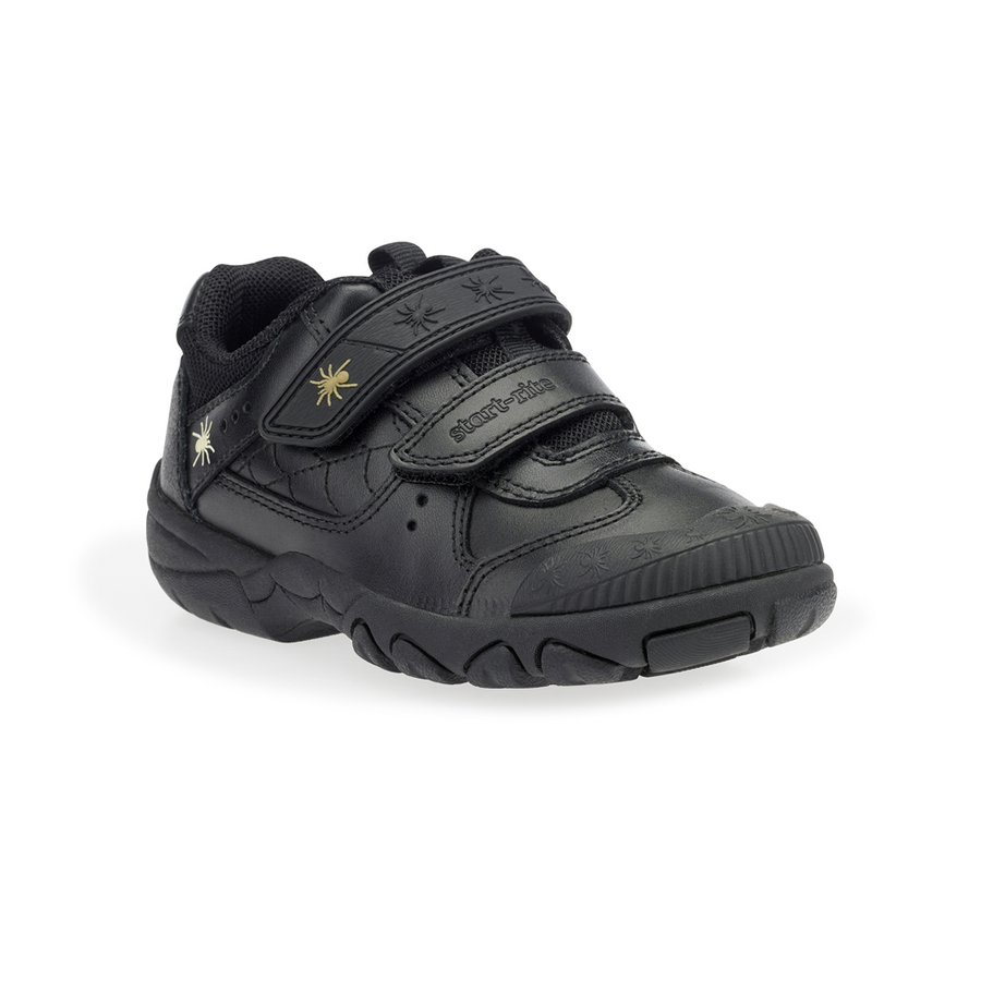 Startrite Tarantula 2272_7 Black School Shoes