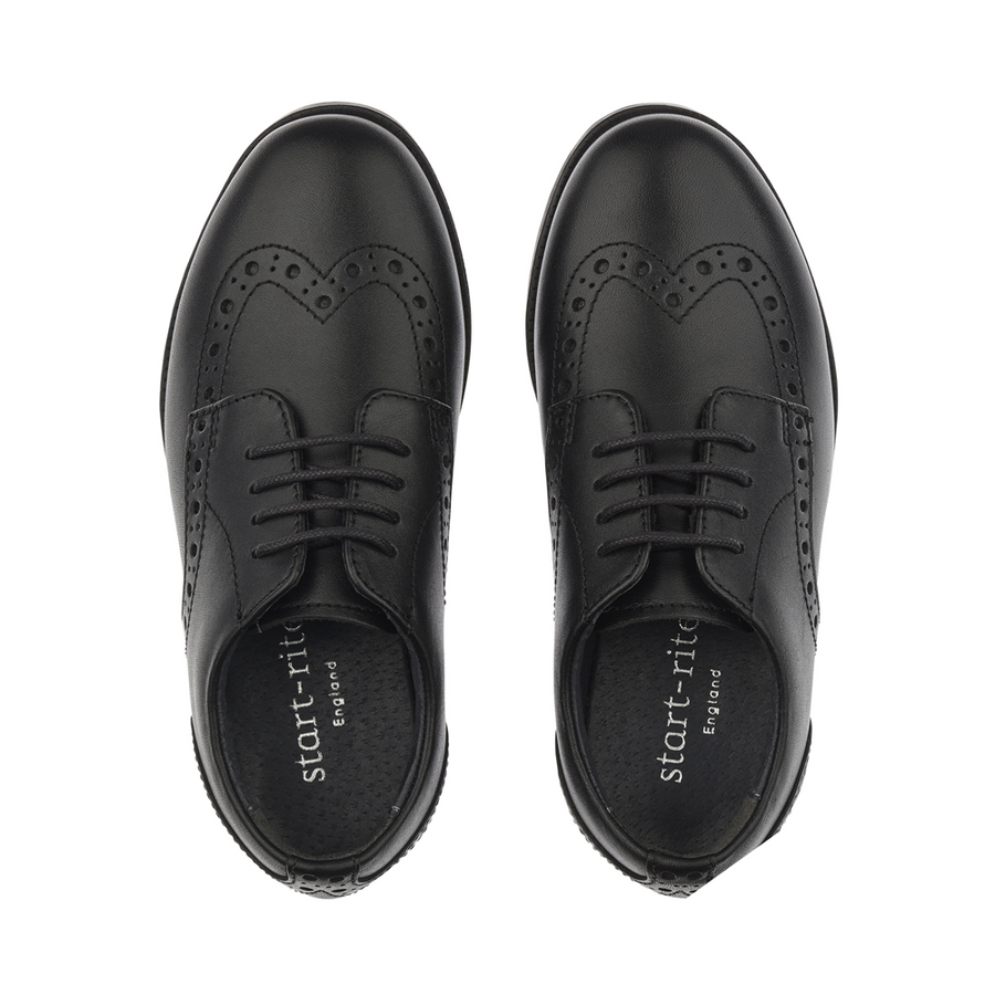 Start-Rite Brogue Pri 2745_7 Black School Shoes