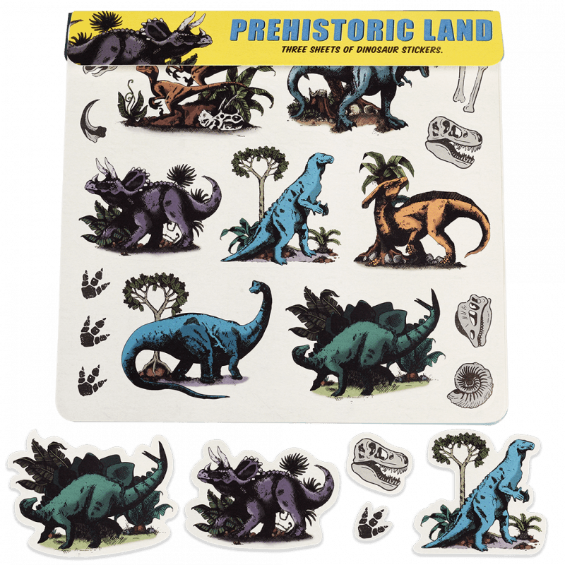 Rex PREHISTORIC LAND STICKERS 29168