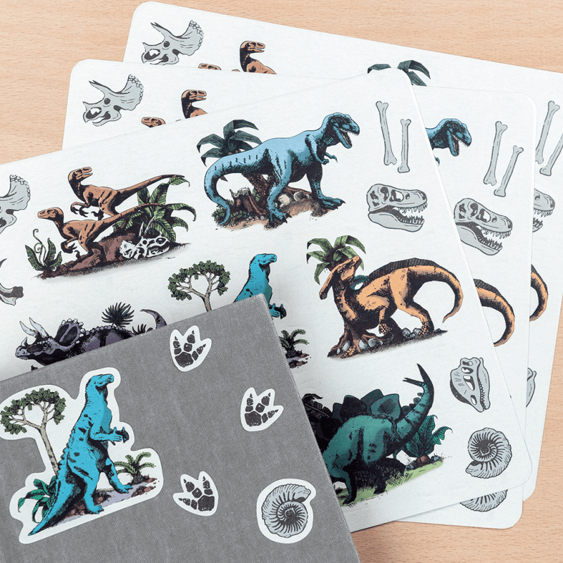 Rex PREHISTORIC LAND STICKERS 29168