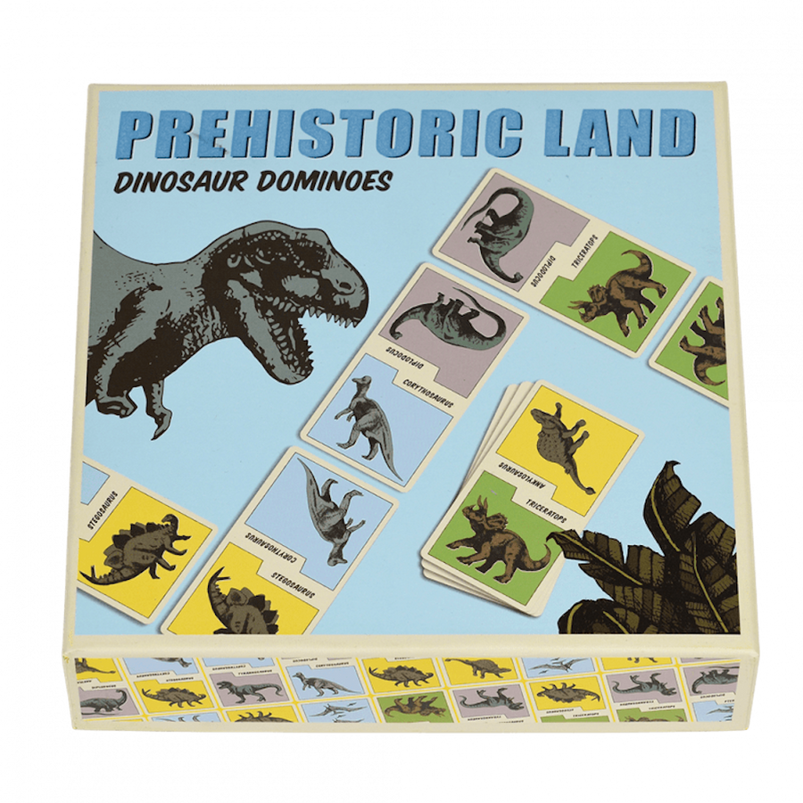 Rex Prehistoric Land Dominoes Game 29187