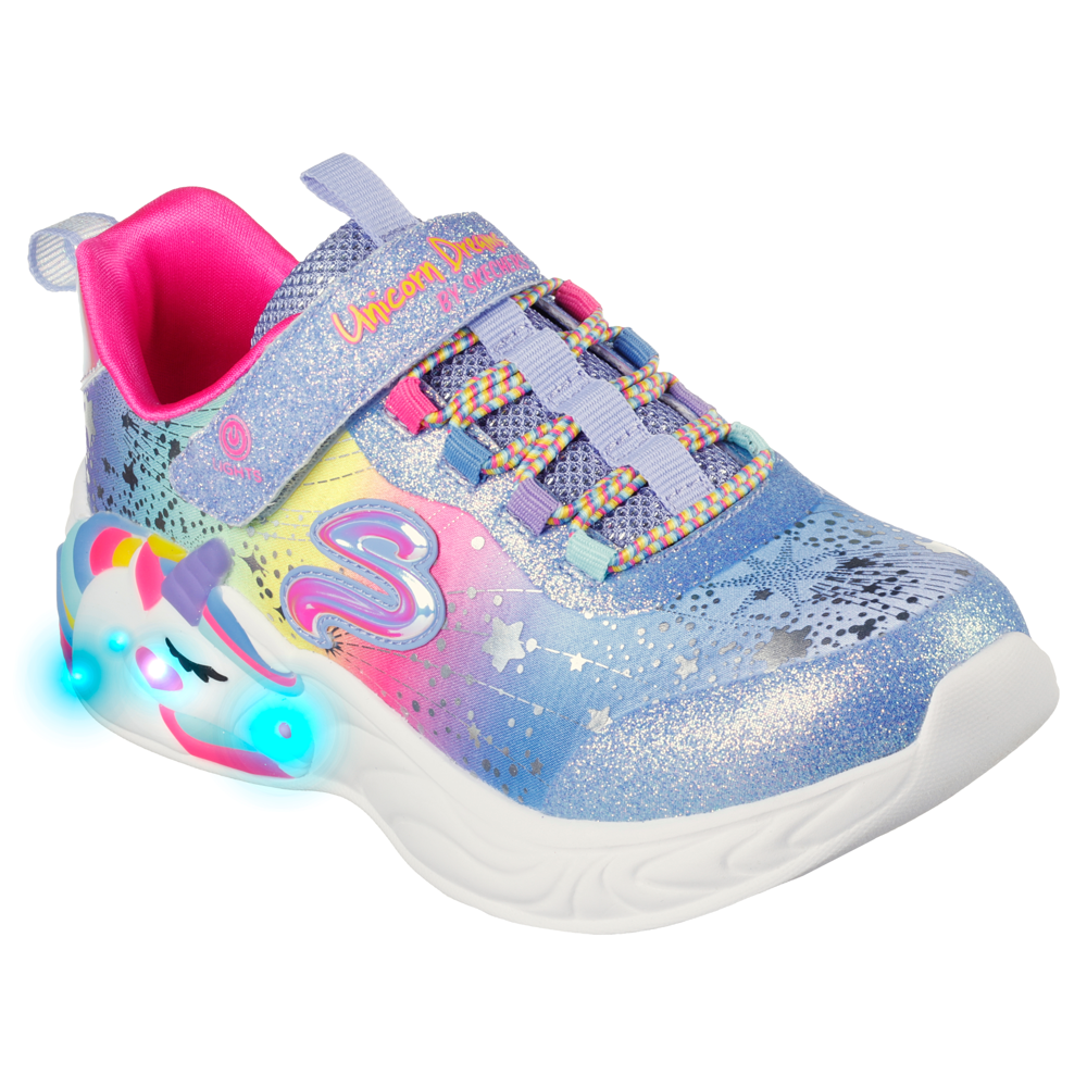 Skechers S Lights Unicorn Dreams 302311L/BLMT Trainers