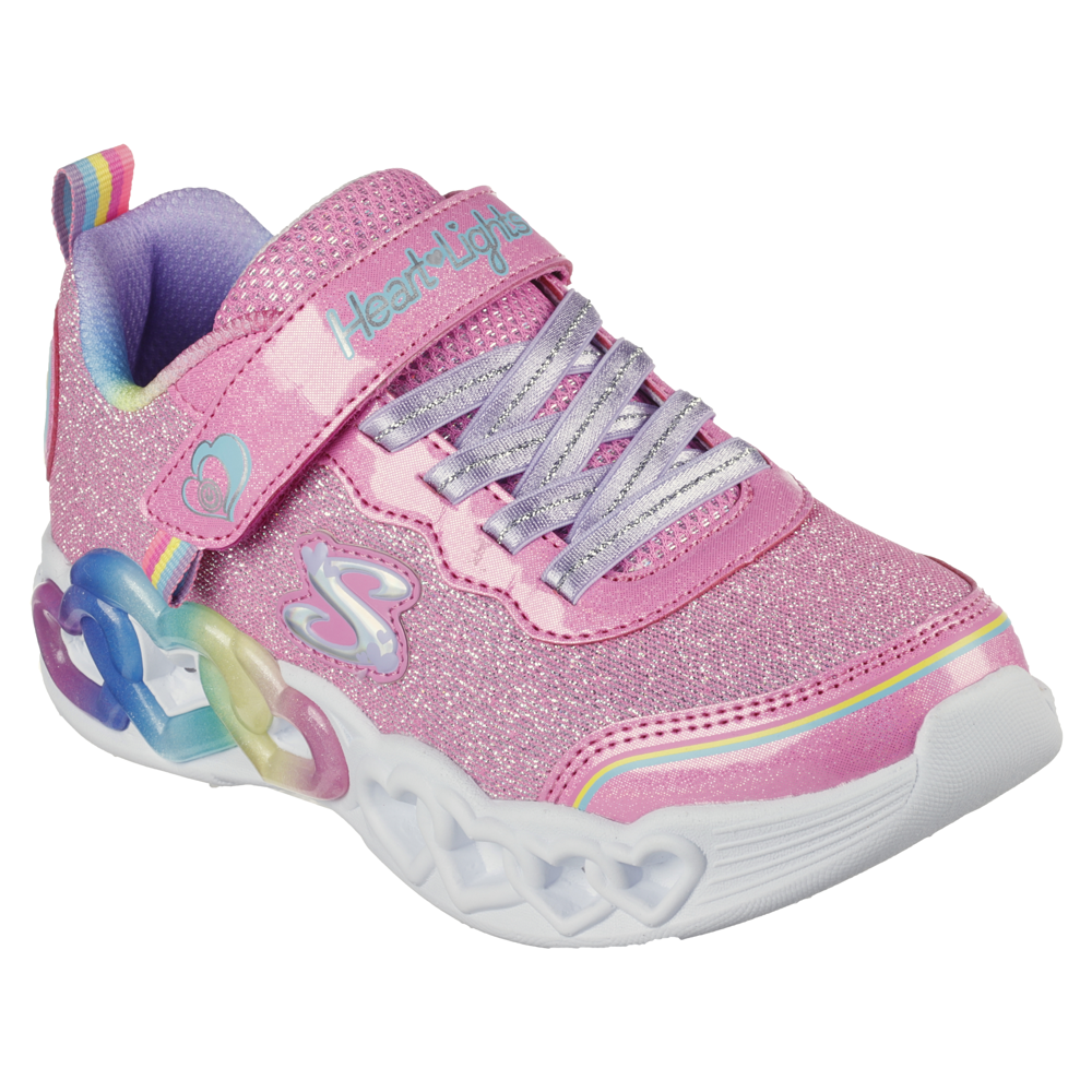 Skechers Infinite Hearts Lights 303751L/PKMT Trainers