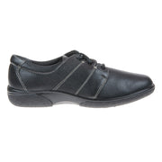 DB Wider Fit Shoes Glossop 6E 70309A Black Shoes