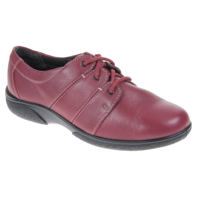 DB Wider Fit Shoes GLOSSOP 2E Russet Red 78309R