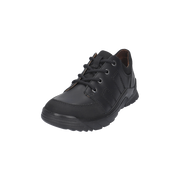 Ricosta Nate Wide 50 4700203/090 Black School Shoes