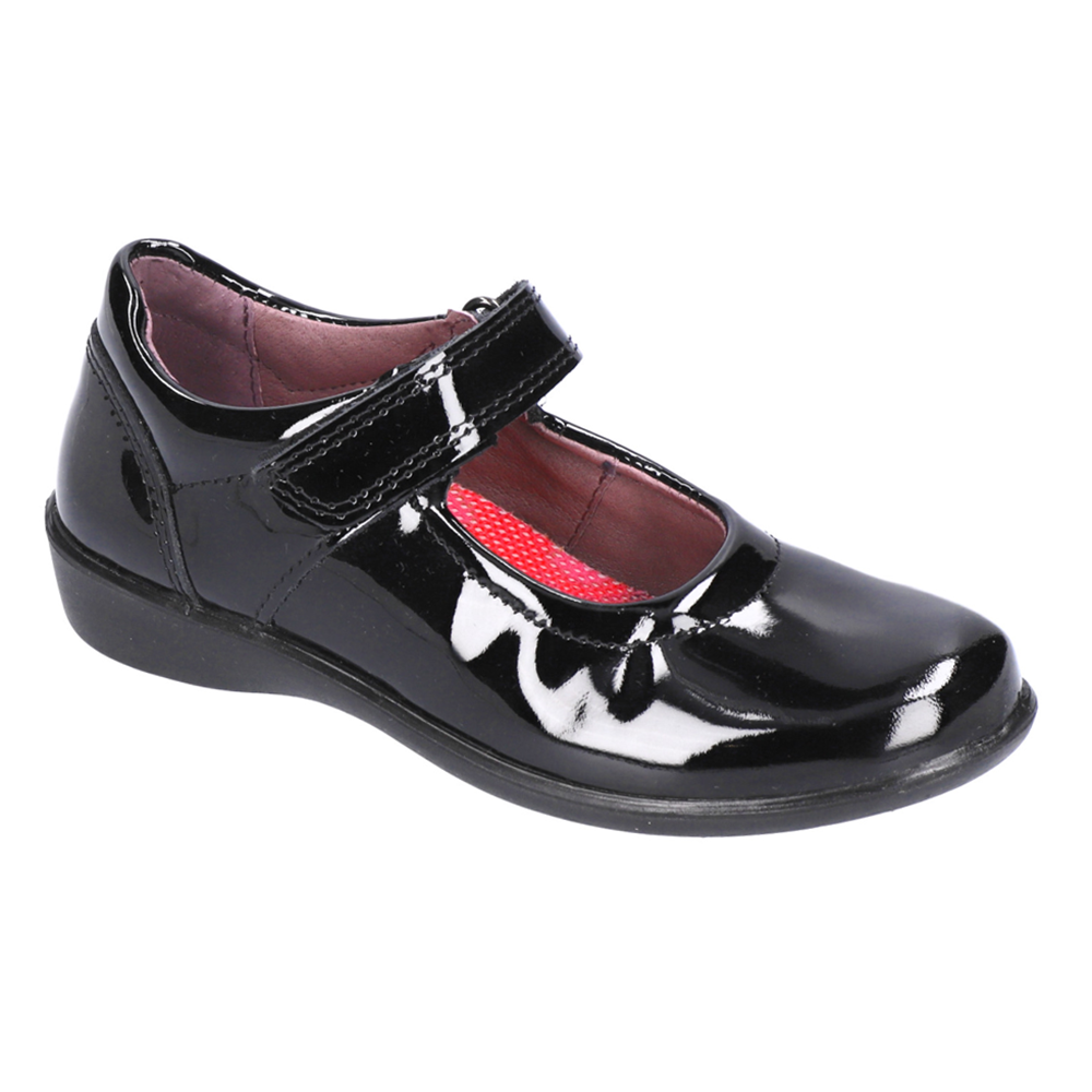 Ricosta Beth Patent W 50 8500103/093 Black School Shoes