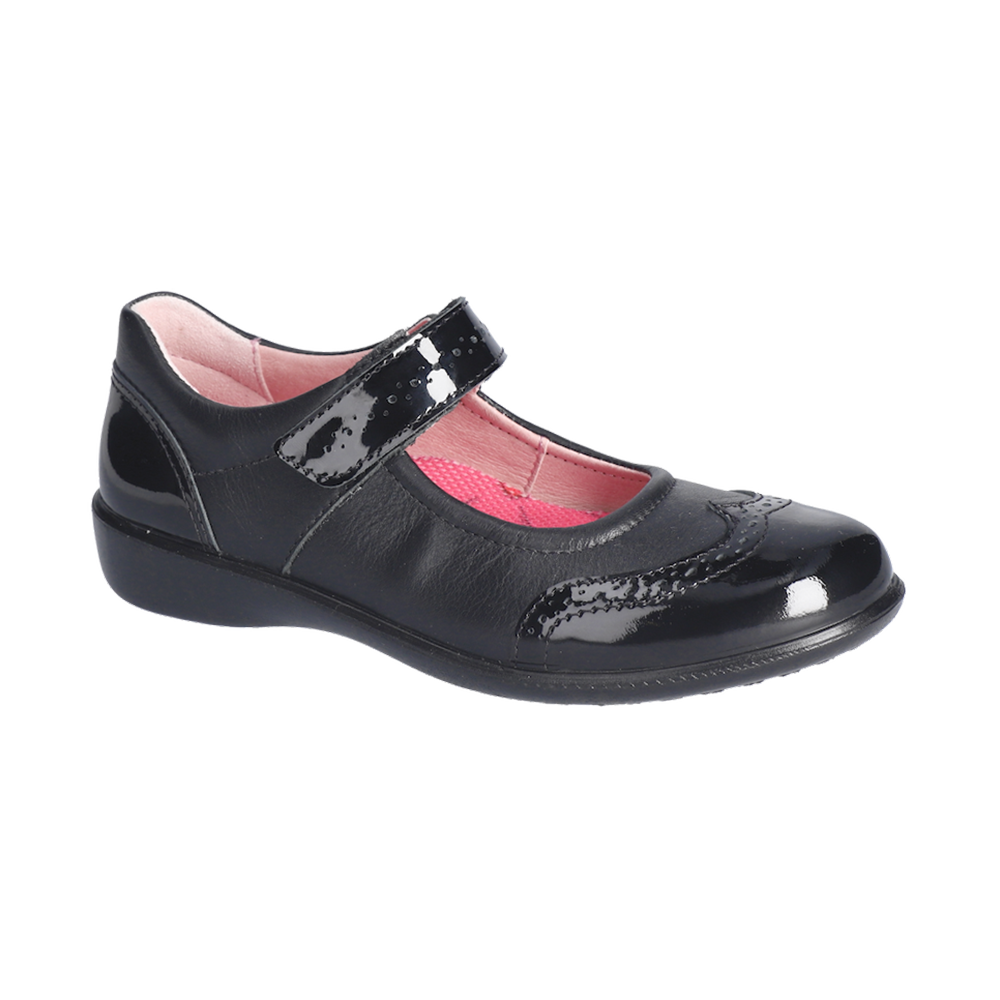 Ricosta Beryl 8500402/095 Black School Shoes