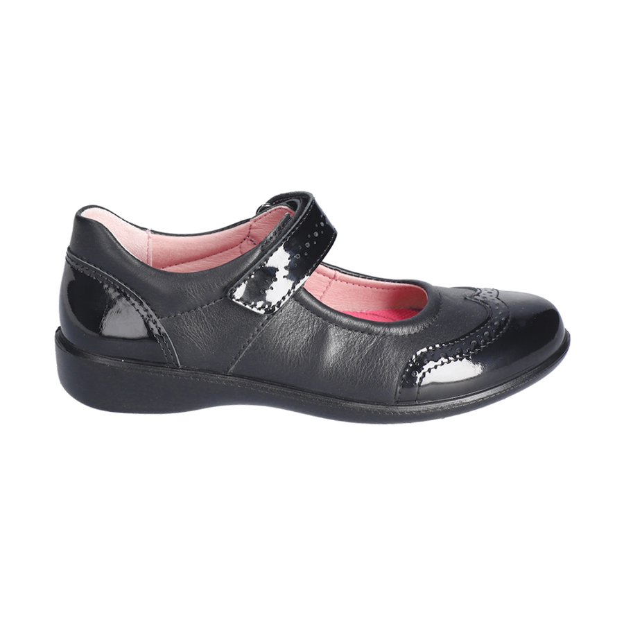 Ricosta Beryl 8500402/095 Black School Shoes