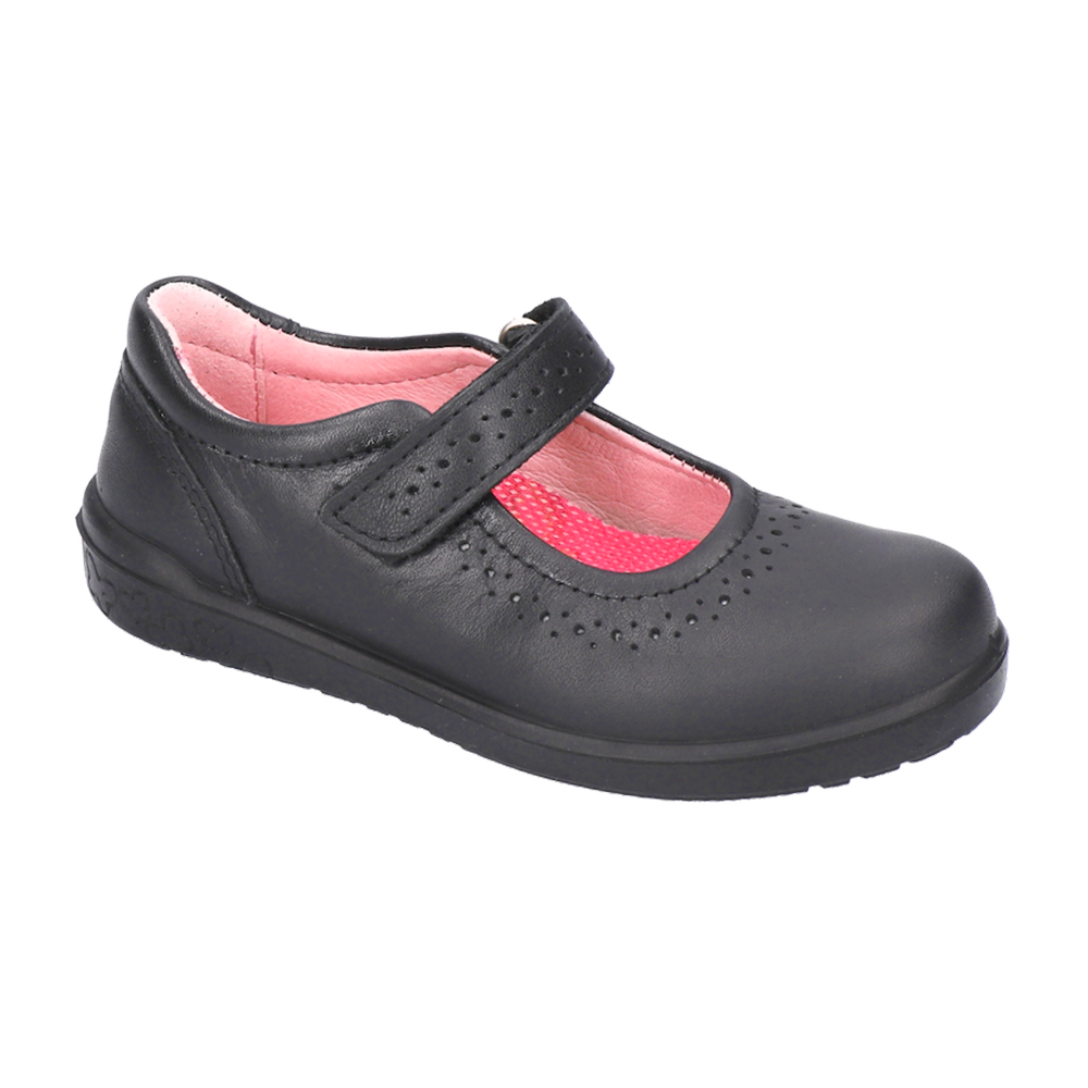 Ricosta Lillia 50 8600102/090 Black School Shoes