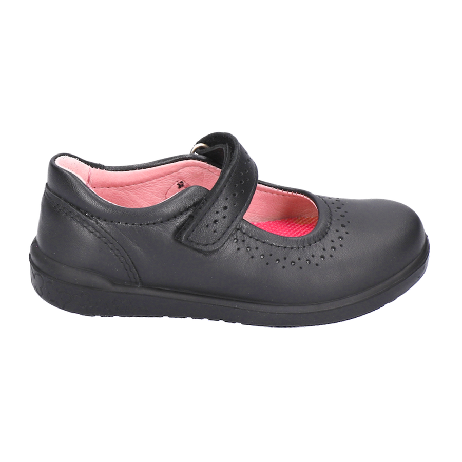 Ricosta Lillia 50 8600102/090 Black School Shoes