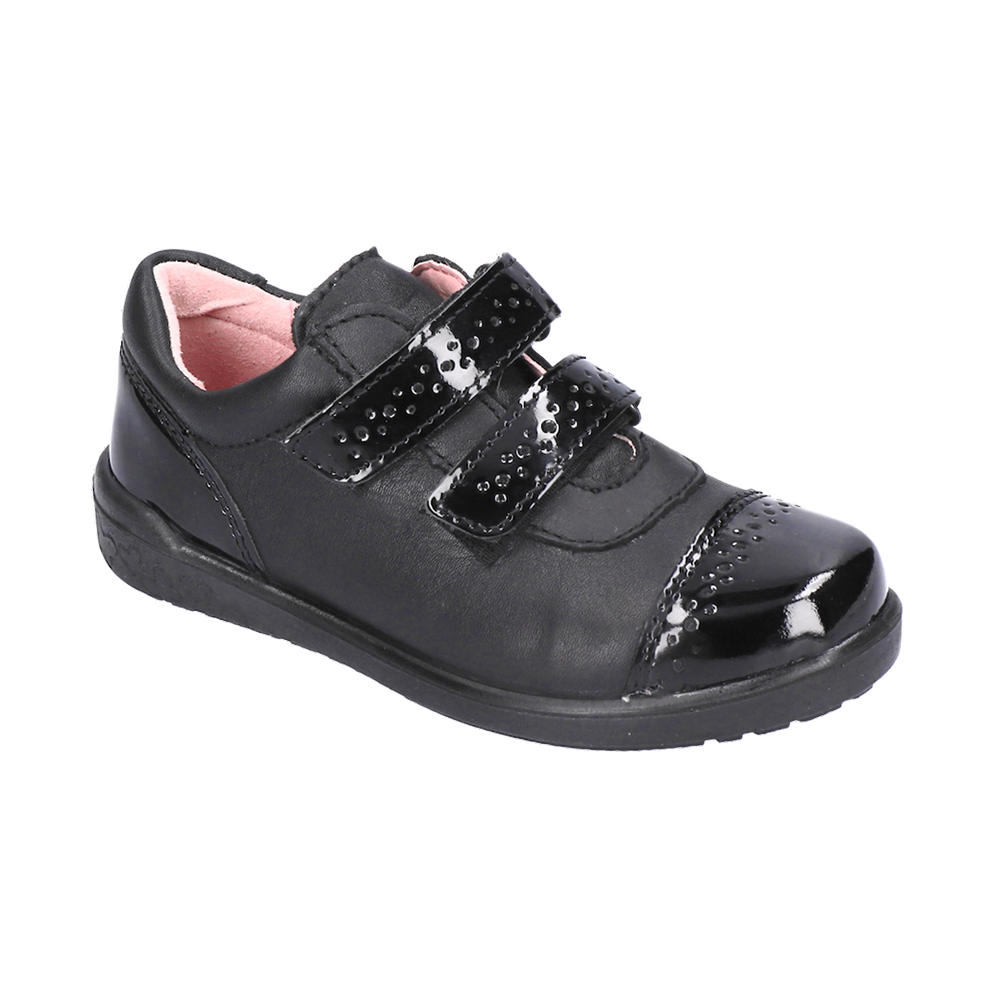 Ricosta Grace Patent 50 8600502/093 Black School Shoes