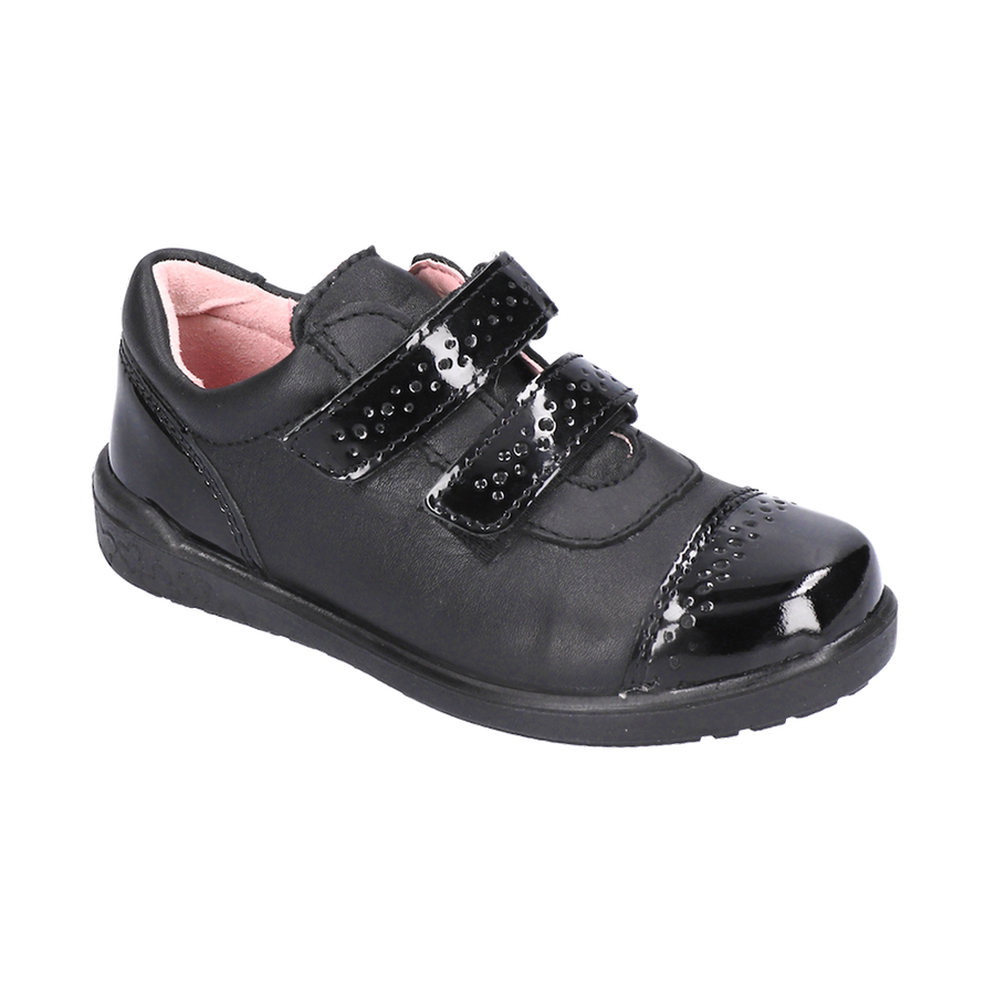 Ricosta Grace Patent 50 8600502/093 Black School Shoes