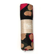 Pom Black Multi Spot Print Scarf 52822