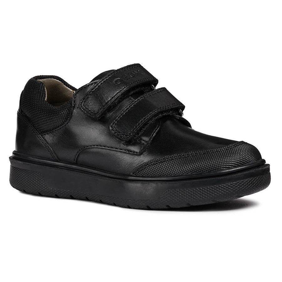 Geox J RIDDOCK J847SF 00043 Black School Shoes