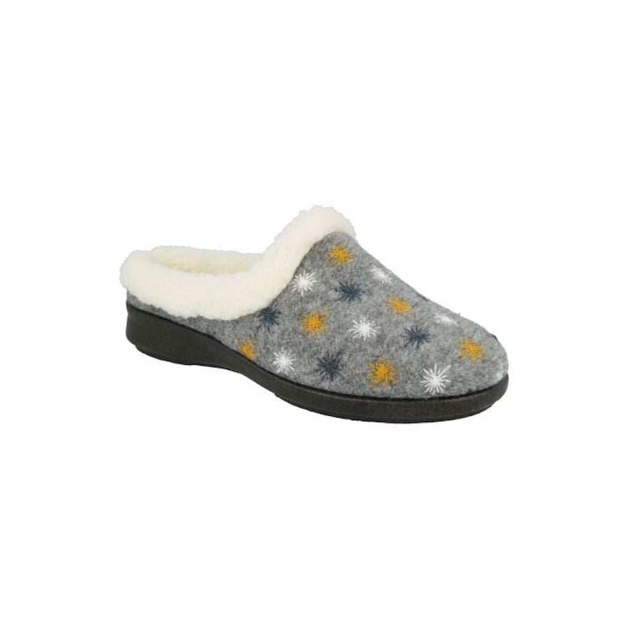 DB Shoes Tracey 2V 71660G Grey Slippers