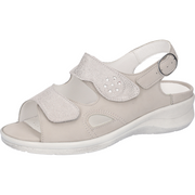 Waldlaufer Merle 811004-324-070 Stein Silver Sandals