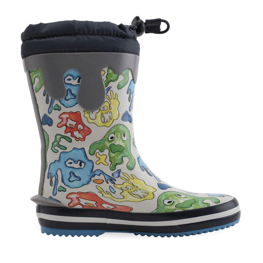 Startrite Little Puddle Slime 9931_2 Grey Wellingtons