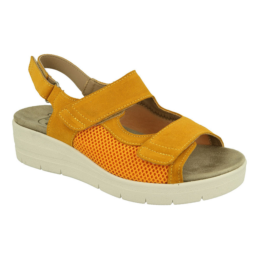 DB Shoes Bobbie 78921Y Mustard Sandals