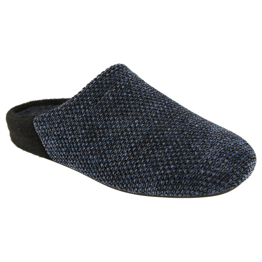 DB Shoes Bruce 81018N Navy Slippers