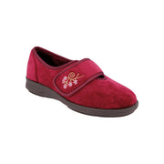 DB Shoes Caroline 2V 71076R Burgundy Slippers