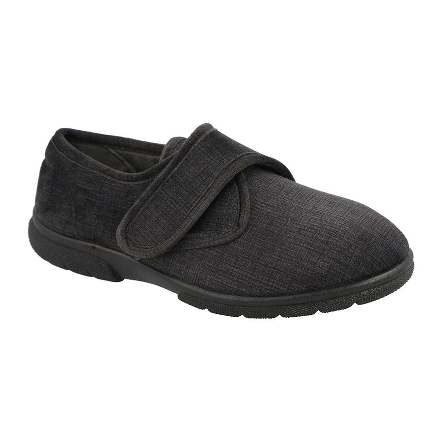 DB Shoes Hallam 81008A Black Slippers