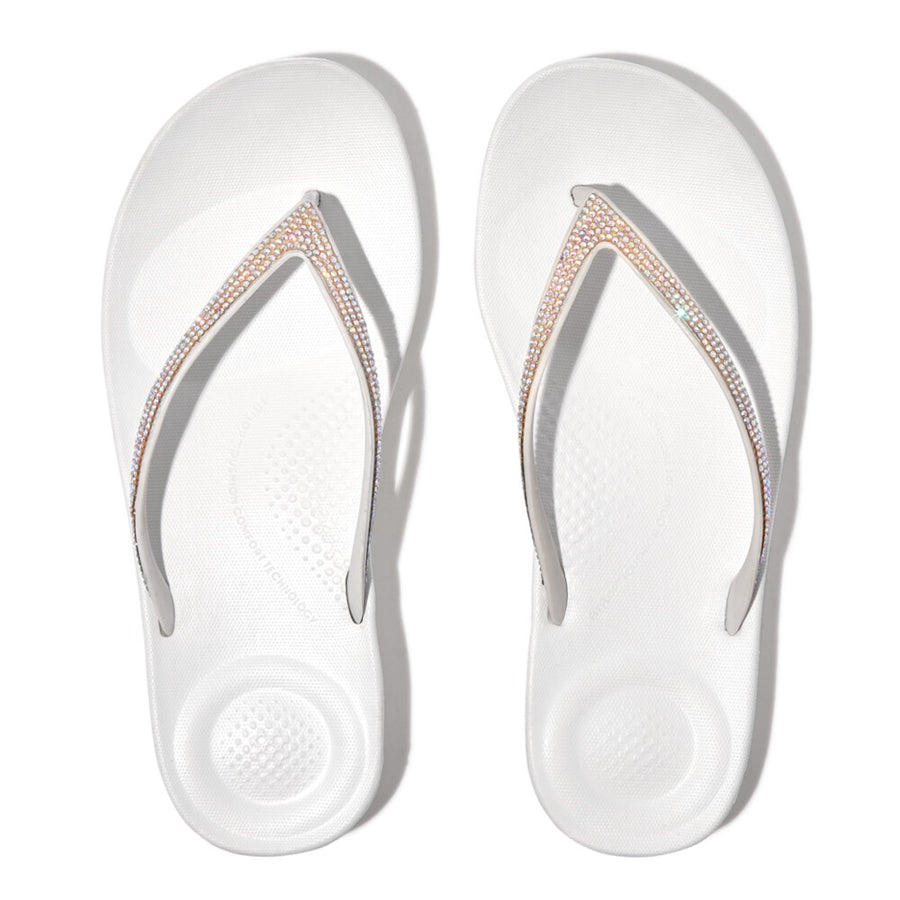 Fitflop iQushion Urban White Sparkle R08-194
