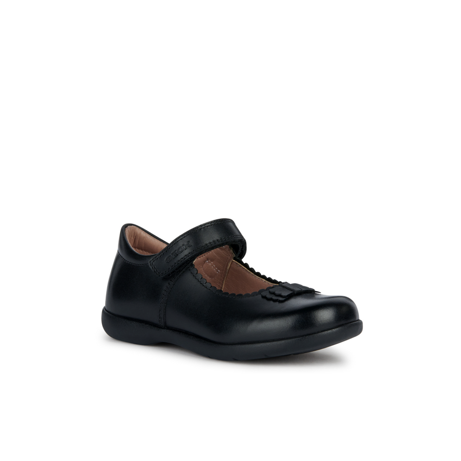 Geox J Naimara G.A J36FHA 00043 Black School Shoes