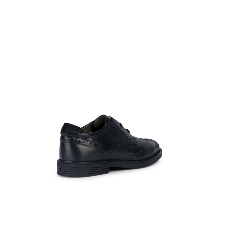 Geox J Zheeno A J36LAB 43 C9999 Black School Shoes