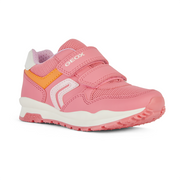 Geox J Pavel G. A J458CA 0BC14 C7Q8T Coral/Pink Trainer