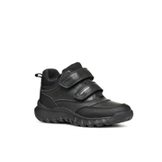 Geox J Simbyos B AXB B J46L0B 0MEFU Black School Boot