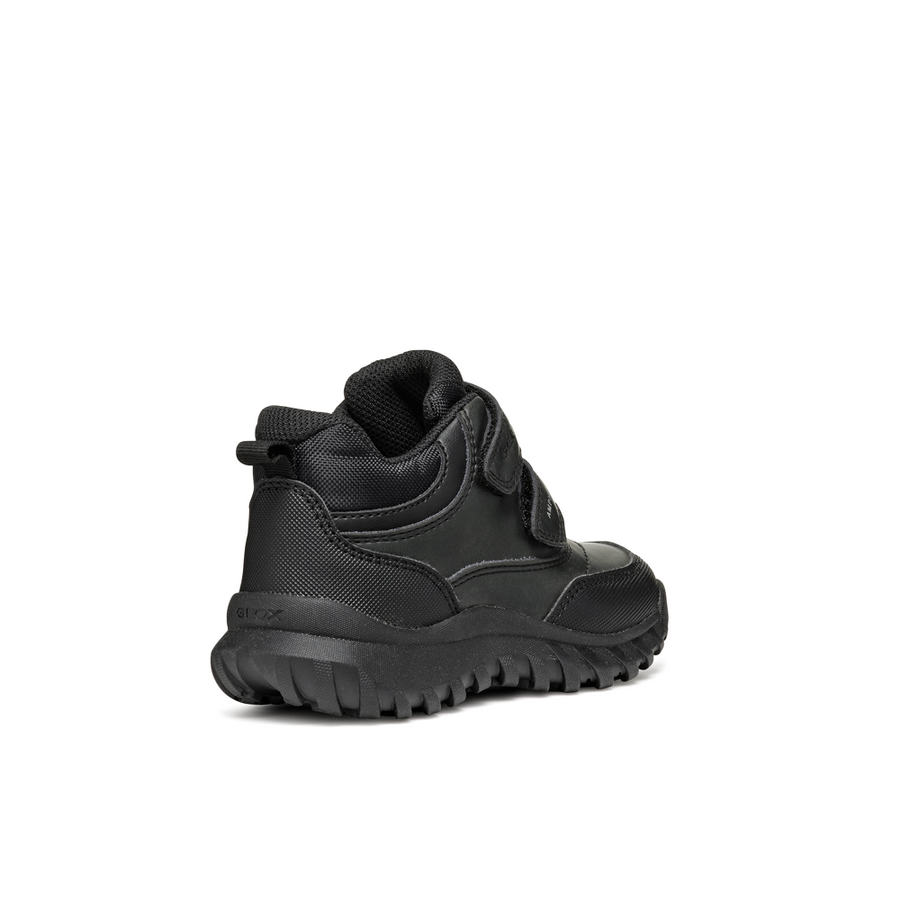 Geox J Simbyos B AXB B J46L0B 0MEFU Black School Boot