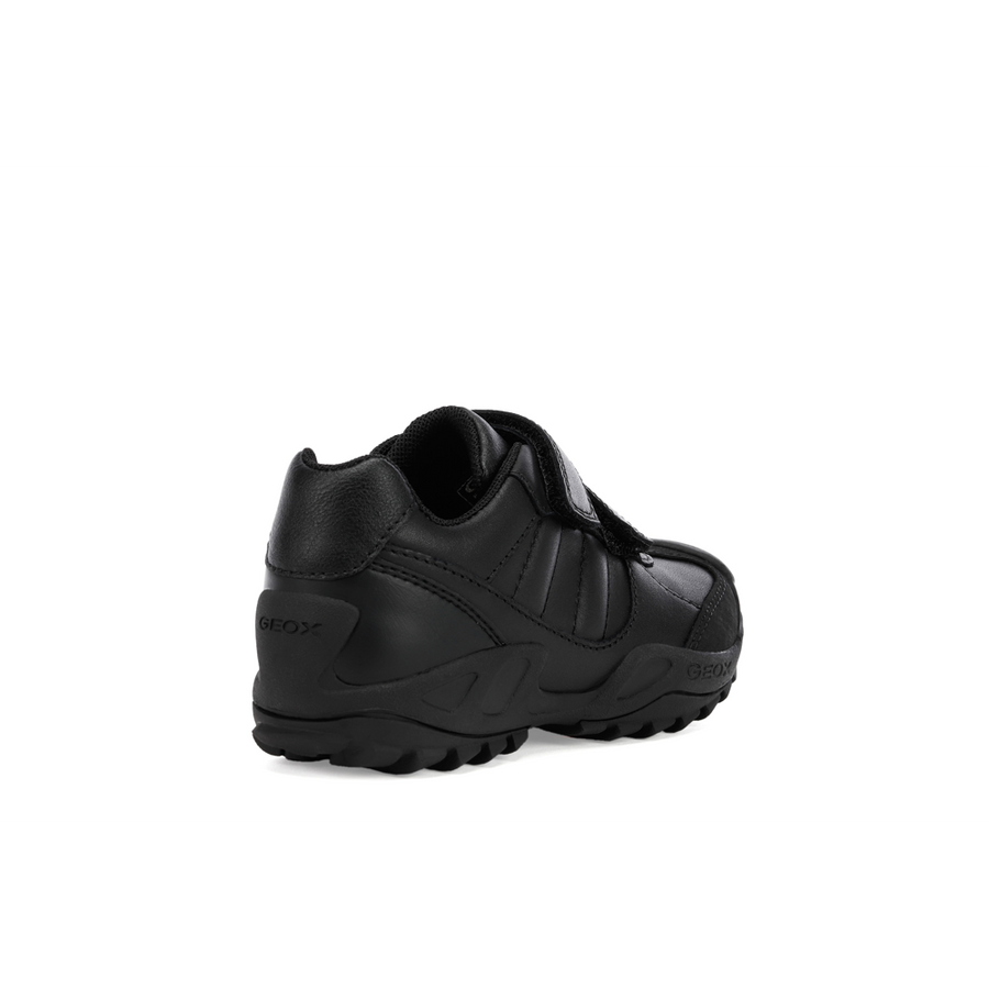 Geox J N.Savage B.B J841VB 043BC Black School Shoes