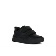 Geox J Perth B. C J947RC 0BC43 C9999 Black School Shoes