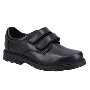 Hush Puppies Logan SNR 37550-69956  Black School Shoes