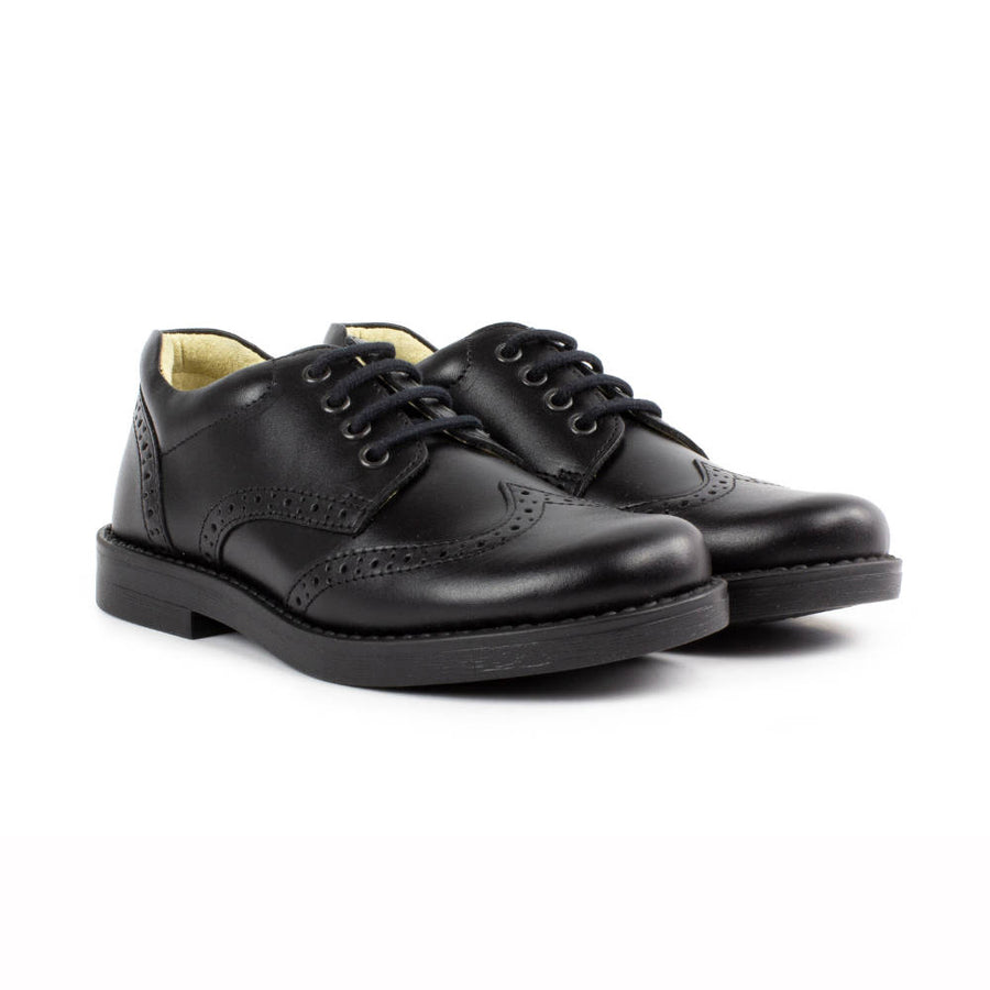 Petasil Moses 5768-321.00.01 Black School Shoes