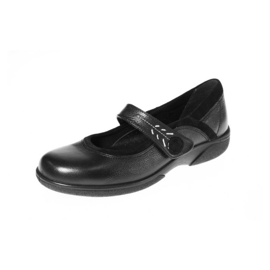 Db Shoes BUXTON 2E 78313A Black Suede Shoe