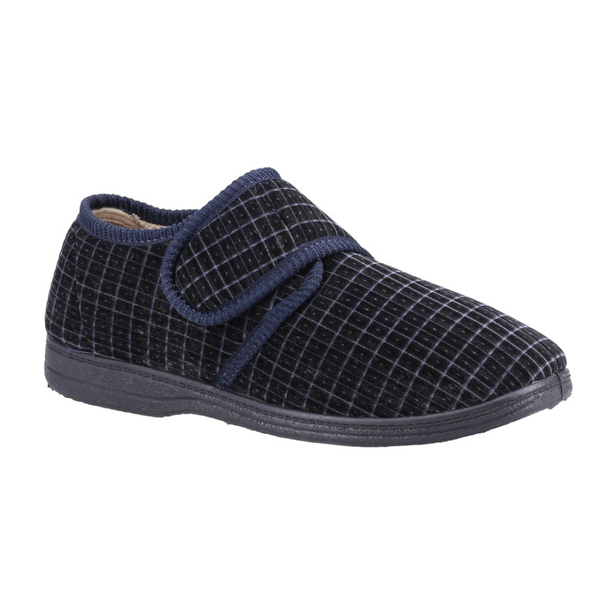 Gardiners SAM 25589-42615 Mens Velcro Slippers