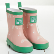 Grass & Air Mini Rainbow Boots with Bag GA308