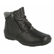 DB Shoes Stoke 6E 78734A Black Boots