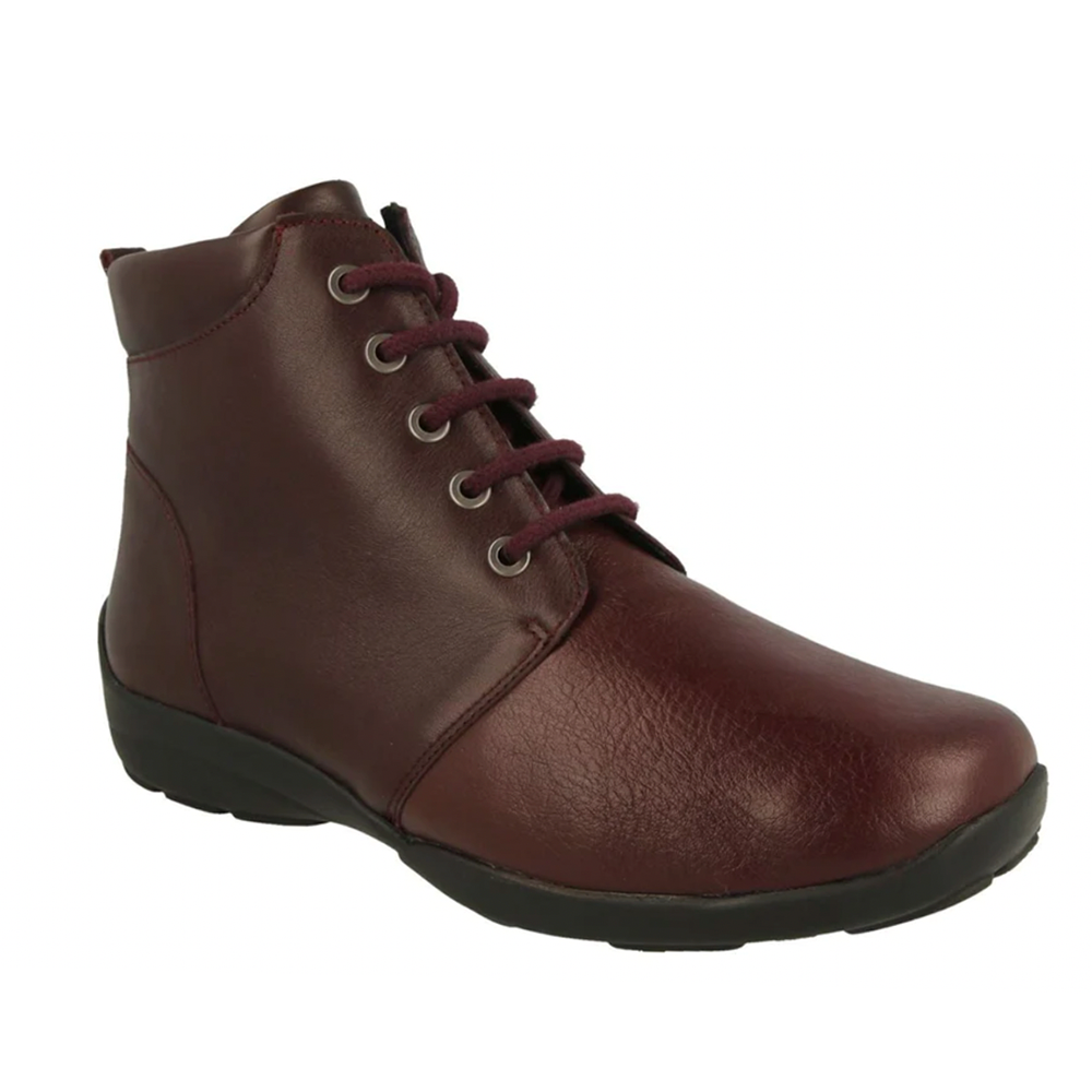 DB Shoes Santa 2V 78949R Burgundy Boots