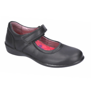 Ricosta Beth W 50 8500103/090 Black School Shoes