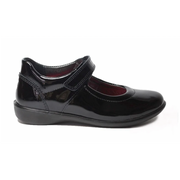 Ricosta Beth Patent W 50 8500103/093 Black School Shoes