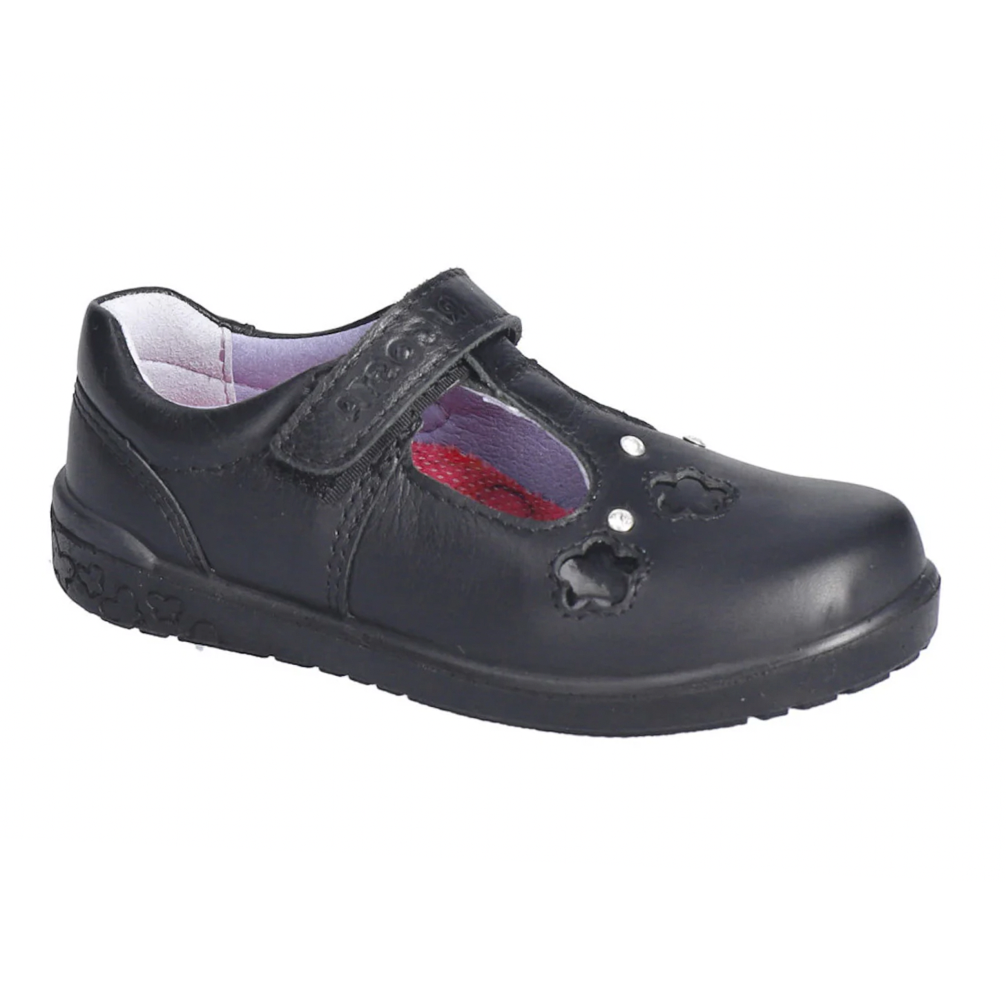 Ricosta Leona 50 8600602/090 Black School Shoes